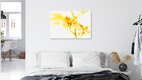 Mockup Oncidium in Eis 2, Deutschland – Fotokunst von Marc Heiligenstein als Poster oder Acrylglasbild