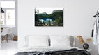 Mockup Johannes Hulsch, Lago di Saoseo in der Schweiz - Schweiz, Europa