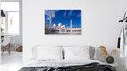 Mockup Fotokunst von Achim Thomae: beeindruckende Sicht auf die Sheikh Zayed Moschee in Abu Dhabi.