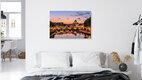 Mockup Fotokunst von Achim Thomae: Sonnenuntergang über dem Petersdom in Rom