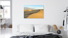 Mockup Photo art by Michael Valjak: gentle dune landscape in Gran Canaria at sunset