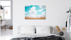 Mockup Photo art by Tal Paz-Fridman: gentle meadow under a clear sky