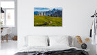 Mockup Photo art by Martin Wasilewski: summer landscape in the Sexten Dolomites