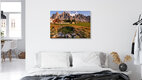 Mockup Beautiful photo art by Achim Thomae: South Tyrol's Geisleralm at golden hour.
