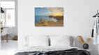 Mockup Photo art by Michael Valjak: sunrise over the cliffs of Madeira