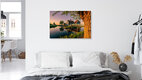 Mockup Photo art by Achim Thomae: sunrise over a windmill in Holland