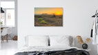 Mockup Photo art by Michael Valjak: volcanic landscape on Lanzarote in morning light