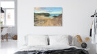 Mockup Photo art by Michael Valjak: serene beach scene with gentle waves at Playa de Papagayo
