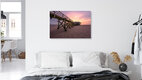 Mockup Fotokunst von Achim Thomae: ruhiger Sonnenuntergang an der Nordseeküste