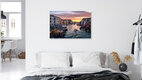 Mockup Photo art by Achim Thomae: sunset over gondolas in Venice