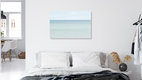 Mockup Photo art by Nadja Jacke: gentle Baltic Sea horizon in abstract representation