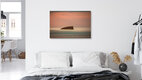 Mockup Photo art by Michael Schulz-dostal: moody bunker scene at the sea during twilight