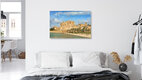 Mockup Photo art by Michael Valjak: Palma de Mallorca Cathedral by the sea.