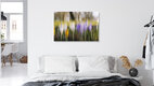 Mockup Photo art by Nadja Jacke: crocuses in motion with soft colors and an abstract style.