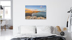 Mockup Fotokunst von Michael Valjak: ruhige Küstenlandschaft am Ajuy Beach auf Fuerteventura