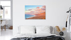 Mockup Fotokunst von Michael Valjak: Abendstimmung am Mirador de Cofete auf Fuerteventura