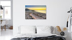 Mockup Photo art by Michael Valjak: view of Playa de Sotavento on Fuerteventura