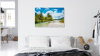 Mockup Summer day in the Isar valley featuring gentle hills and a calm river