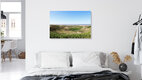 Mockup Photo art by Manuela Deigert: calm dune landscape with wide sea view