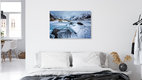 Mockup Broken ice // Lofoten islands, Norway, Norwegen – Fotokunst von Eva Stadler als Poster oder Acrylglasbild