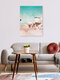 Mockup Golden Rose Beach, Israel – Fotokunst von Gal Pittel als Poster oder Acrylglasbild
