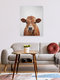 Mockup Cow, Israel – wall art by Gal Pittel as Poster or Acrylic Glass Print