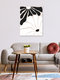 Mockup Floral Yin-Yang, Scandinavian Nature Flowers Botanical Concept, India – wall art by Uma Gokhale as Poster or Acrylic Glass Print