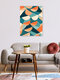 Mockup Wandbild 'Half Cut Art Print' – Kunst von Uma Gokhale als Poster oder Acrylglasbild