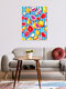 Mockup 'Tropical Fruit Pop' – Wall Art by Uma Gokhale as Poster or Acrylic Glass Print