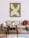 Mockup Wandbild 'Stammeskörper' – Kunst von Vitor Costa als Poster oder Acrylglasbild