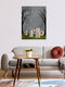 Mockup Illustration by Katherine Blower: ghosts in a blooming spring landscape