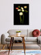 Mockup Fotokunst von Ramona Reimann: zarte Blüten auf hellem Hintergrund, die Ruhe ausstrahlen.
