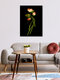 Mockup Fotokunst von Ramona Reimann: zarte Mohnknospe in sanften Rosa-Tönen