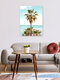 Mockup Photo art by Gal Pittel: palms by the beach, gentle waves nearby