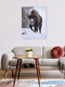 Mockup Photo art by René Ruis: powerful bull in a natural setting