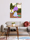 Mockup Illustration by Javiera Hernandez: colorful depiction of motherhood and nature