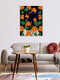 Mockup Colorful illustration by Javiera Hernandez: floral motifs and feminine energy.