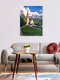 Mockup Fotokunst von Achim Thomae: St. Jakobkirche in der goldenen Stunde vor Gewitterwolken.