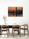 Mockup Photo art by Patrick Noack: golden evening light over Berlin's Oberbaum Bridge