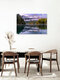 Mockup Zugspitzblick am Bayerischen Eibsee, Deutschland – Fotokunst von Achim Thomae als Poster oder Acrylglasbild