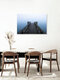 Mockup Steg an einem nebligen Wintermorgen, Deutschland – Fotokunst von Nils Steiner als Poster oder Acrylglasbild