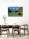 Mockup Pragser Wildsee Südtirol, Italien – Fotokunst von Achim Thomae als Poster oder Acrylglasbild