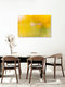 Mockup Crocus Meadow in a yellow Glow, Germany – wall art by Nadja Jacke as Poster or Acrylic Glass Print