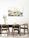 Mockup Blaustern-Blüten in Eis, Deutschland – Fotokunst von Marc Heiligenstein als Poster oder Acrylglasbild
