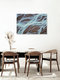 Mockup Glacial Sediments, Island – Fotokunst von Michael Jurek als Poster oder Acrylglasbild