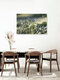 Mockup Gänseblümchen im ersten Sonnenlicht an einem Frostmorgen, Deutschland – Fotokunst von Nadja Jacke als Poster oder Acrylglasbild