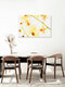 Mockup Gelb-Rote Oncidium in Eis, Deutschland – Fotokunst von Marc Heiligenstein als Poster oder Acrylglasbild