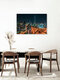 Mockup Photo art by Achim Thomae: panoramic view of the futuristic Dubai skyline