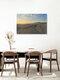 Mockup Photo art: Road to Faro de Arinaga on Gran Canaria at sunrise