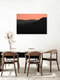 Mockup Photo art by Tal Paz-Fridman: gentle mountain silhouettes at sunset